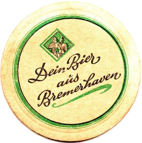 bremerhaven hb-hb karlsburg edelbr�u 4b (rund215-dein bier-schwarzgr�n)